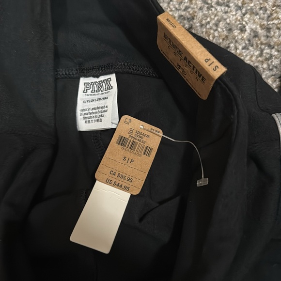 PINK Brand Leggings with Silver Stripe - Picture 3 of 4